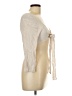 Mahina 100% Rayon Tan 3/4 Sleeve Blouse Size L - photo 4