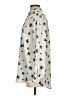 Zara Print Ivory Long Sleeve Blouse Size S - photo 5