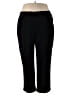 Susan Graver Solid Black Casual Pants Size 3X (petite) - photo 1
