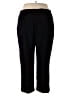 Susan Graver Solid Black Casual Pants Size 3X (petite) - photo 2