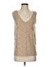 Assorted Brands 100% Polyester Tan Sweater Vest Size S - photo 1