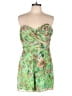Jay Godfrey 100% Polyester Green Romper Size 12 - photo 1