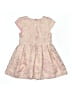 Peek... 100% Polyester Paisley Pink Dress Size 6 - 7 - photo 2
