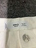 MNG 100% Cotton Solid White Denim Skirt Size S - photo 3