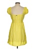 Billabong 100% Viscose Yellow Short Sleeve Top Size S - photo 2