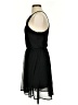 Papaya 100% Polyester Solid Black Cocktail Dress Size S - photo 5