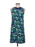 Emilio Pucci Paisley Blue Cocktail Dress Size 4 - photo 1