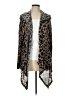 Jodifl Animal Print Brown Cardigan Size L - photo 1