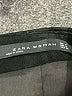 Zara Solid Black Casual Skirt Size S - photo 4