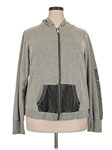 Bebe Sport Zip Up Hoodie (view 1)