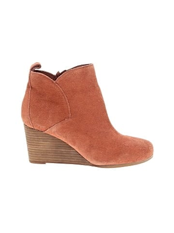 Violet & Red Ankle Boots (view 1)