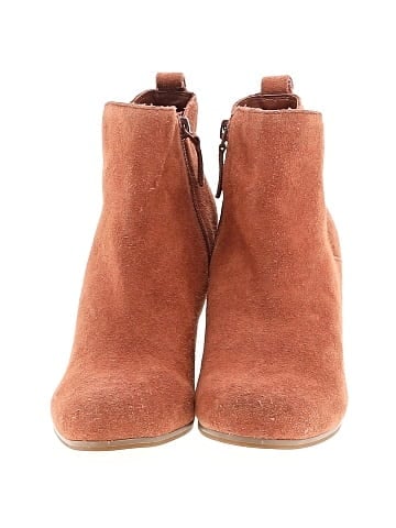 Violet & Red Ankle Boots (view 2)