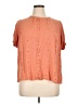Torrid 100% Rayon Orange Short Sleeve Blouse Size 2X Plus (2) - photo 1