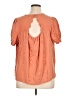 Torrid 100% Rayon Orange Short Sleeve Blouse Size 2X Plus (2) - photo 2