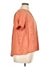 Torrid 100% Rayon Orange Short Sleeve Blouse Size 2X Plus (2) - photo 4