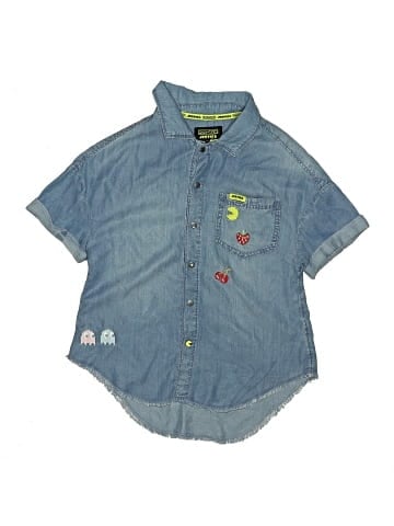 Justice Denim Vest (view 1)