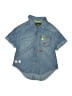 Justice 100% Lyocell Blue Denim Vest Size 10 - photo 1