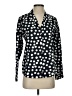 Soi Paris 100% Cotton Polka Dots Black Long Sleeve Blouse Size EU (FR) 36 / US 4 - photo 1