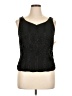 Jkara 100% Polyester Black Sleeveless Blouse Size XL - photo 1