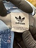 Adidas 100% Polyester Print Blue Track Jacket Size XS (kids) - photo 3