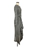 Unbranded Stripes Gray Casual Dress Size M - photo 4