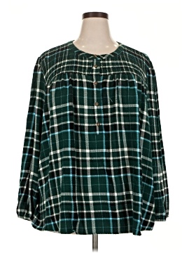 Lane Bryant 3/4 Sleeve Blouse