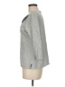 Lands' End 100% Baumwolle Stripes Gray 3/4 Sleeve Top Size M - photo 5