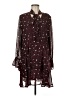 Mud Pie 100% Polyester Burgundy Casual Dress Size M - photo 1