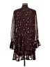 Mud Pie 100% Polyester Burgundy Casual Dress Size M - photo 2