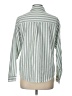 New Look Stripes Green Long Sleeve Blouse Size L - photo 2
