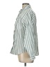 New Look Stripes Green Long Sleeve Blouse Size L - photo 5