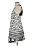 Addie 100% Polyester Graphic Gray Casual Dress Size S - photo 5