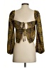 Lovers + Friends 100% Polyester Yellow 3/4 Sleeve Blouse Size XS - photo 2