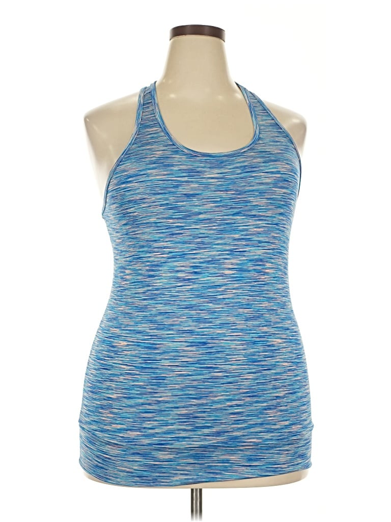 Pre-owned Tek Gear Active Tank Top In Blue