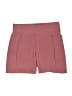 Maze Collection 100% Polyester Solid Burgundy Shorts Size S - photo 1