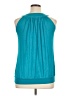 Unbranded Teal Sleeveless Blouse Size 0X (estimated) - photo 2