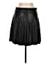 J.Crew 100% Polyester Black Faux Leather Skirt Size 6 - photo 2