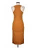Assorted Brands Solid Brown Casual Dress Size M - photo 2