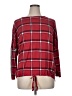 Como Blu Red Long Sleeve Blouse Size XL - photo 1