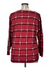 Como Blu Red Long Sleeve Blouse Size XL - photo 2