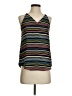 Ann Taylor LOFT 100% Polyester Black Sleeveless Blouse Size XS - photo 1