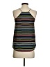 Ann Taylor LOFT 100% Polyester Black Sleeveless Blouse Size XS - photo 2