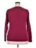 a.n.a. A New Approach 100% Acrylic Burgundy Pink Pullover Sweater Size XL - photo 2