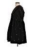 Lime 100% Polyester Stars Black Casual Dress Size XS - photo 5