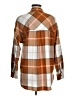 Lou & Grey Plaid Brown Long Sleeve Blouse Size M - photo 2