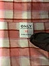Only 100% Cotton Checkered-gingham Red 3/4 Sleeve Button-Down Shirt Size 2X - photo 7