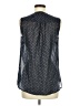 Merona 100% Polyester Blue Sleeveless Blouse Size M - photo 2