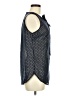 Merona 100% Polyester Blue Sleeveless Blouse Size M - photo 4