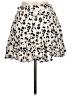 Mi ami 100% Rayon Animal Print Ivory Casual Skirt Size L - photo 2