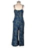 Free People 100% Viscose Paisley Blue Jumpsuit Size 0 - photo 2